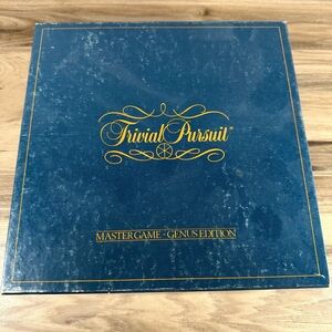 Vintage 1983 Original Trivial Pursuit Master Game Genus Edition - Complete